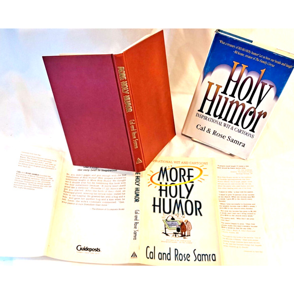 2 Volumes of Inspirational wit and cartoons by Cal & Rose Samra (1996 & 1997 HCs - Picture 4 of 5